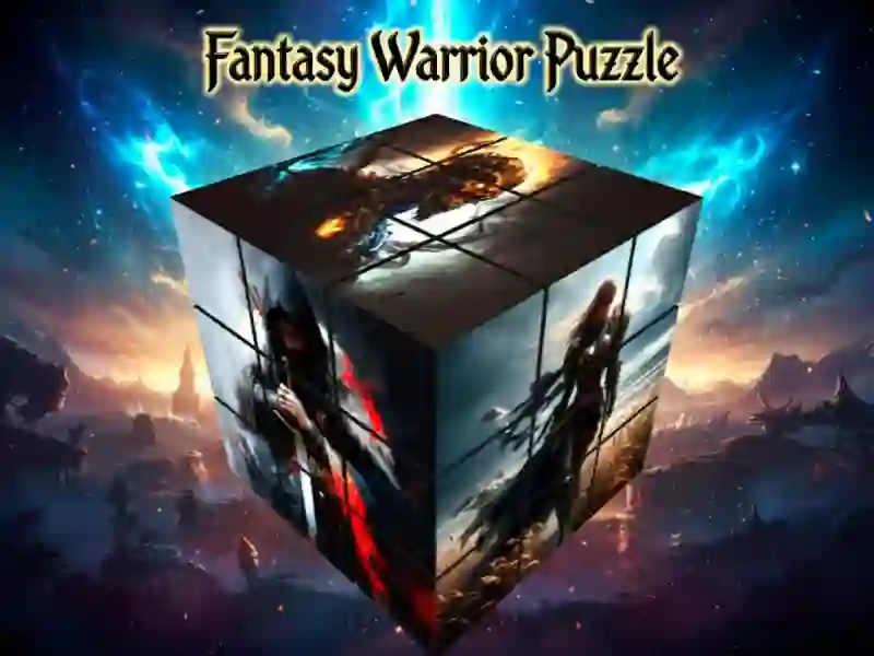 Gioco Puzzle del guerriero fantasy in linea