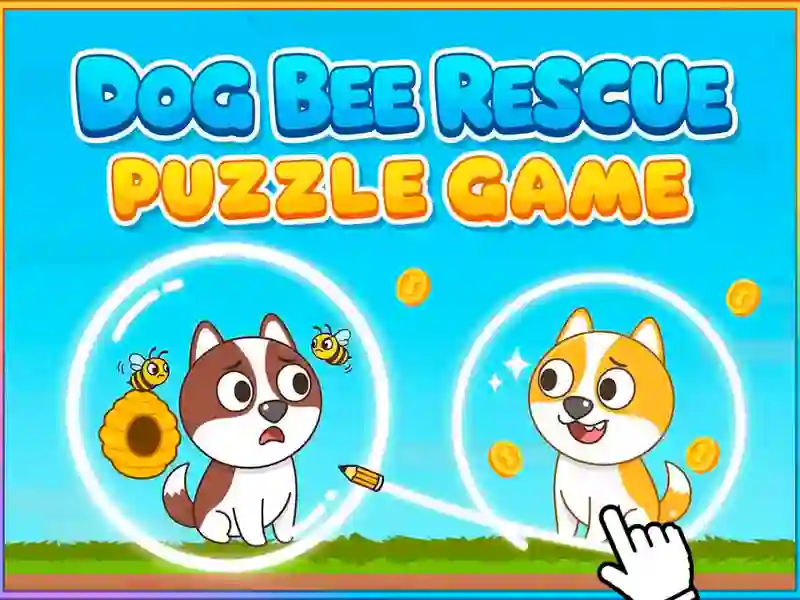 Gioco Gioco puzzle di salvataggio dell'ape del cane in linea