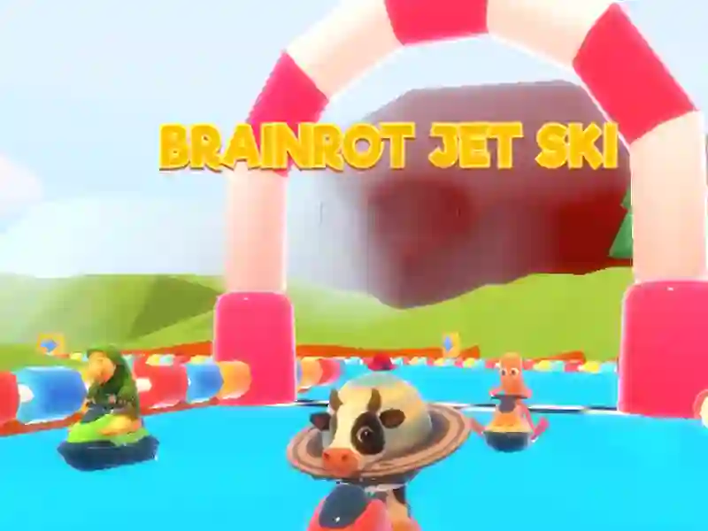 Gioco Brainrot Jet Ski Racing in linea
