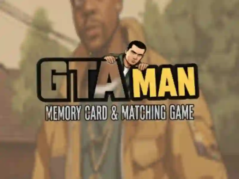 Gioco Scheda di memoria e gioco di abbinamento di GTA Man in linea
