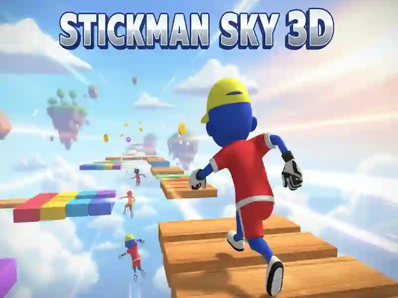 Gioco Stickman cielo 3D in linea