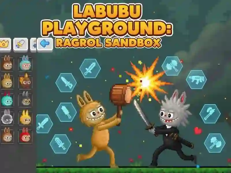 Gioco Parco giochi Labubu: Ragdoll Sandbox in linea
