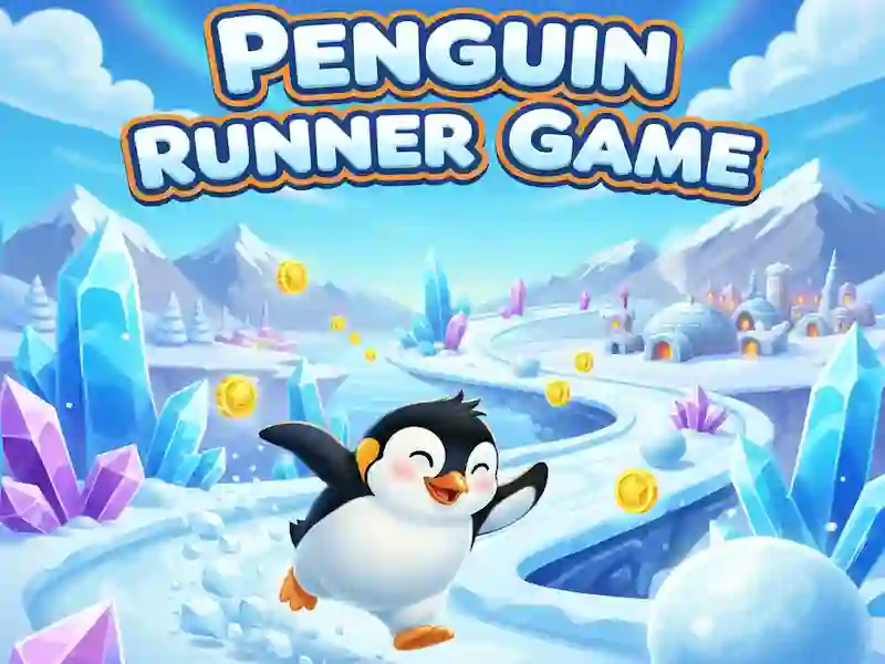 Gioco Gioco del corridore di pinguini in linea