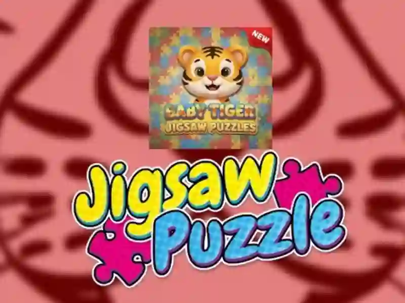 Gioco Puzzle di tigre per bambini in linea