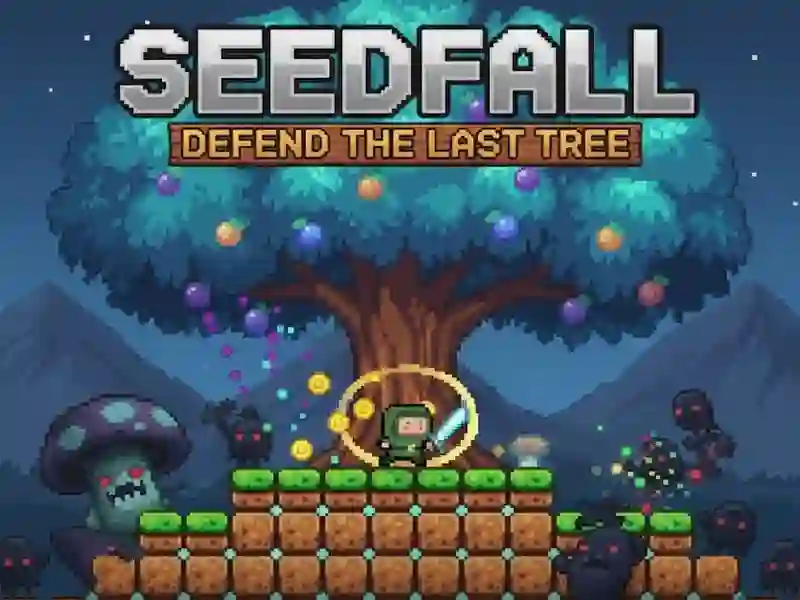 Gioco Seedfall Difendi l'ultimo albero in linea