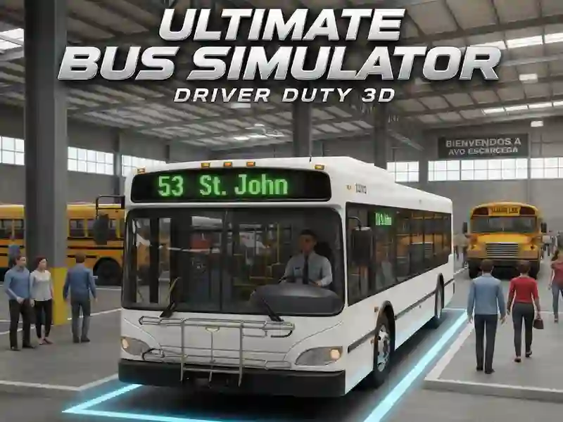Gioco Ultimo simulatore di autobus Driver Duty 3D in linea