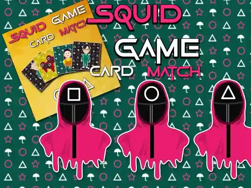 Gioco Match di scheda di memoria del gioco di calamari in linea Gioco Match di scheda di memoria del gioco di calamari in linea