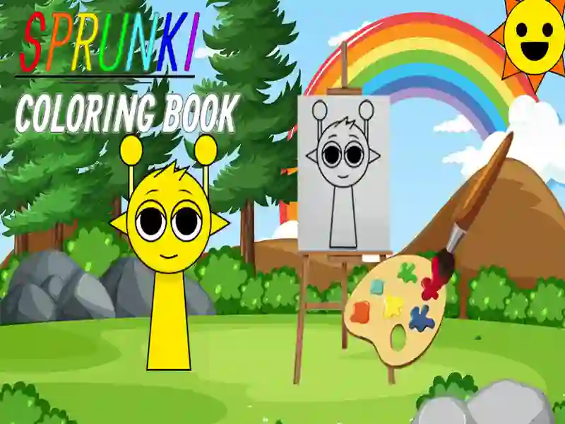 Gioco Libro da colorare di Sprunki in linea