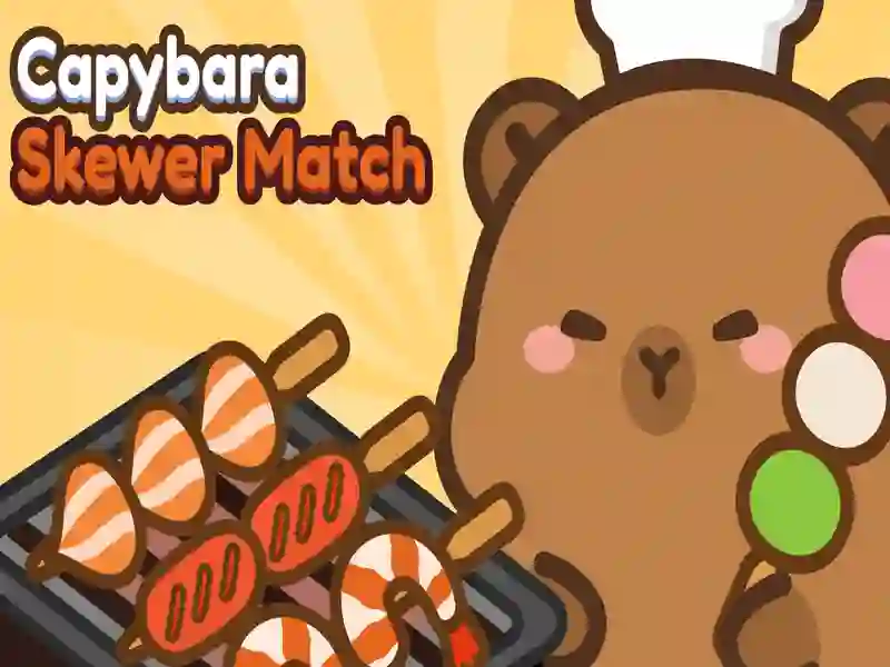 Gioco Abbinamento di spiedini di capibara in linea Gioco Abbinamento di spiedini di capibara in linea
