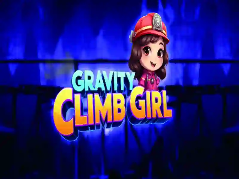 Gioco Ragazza dell'arrampicata per gravità in linea