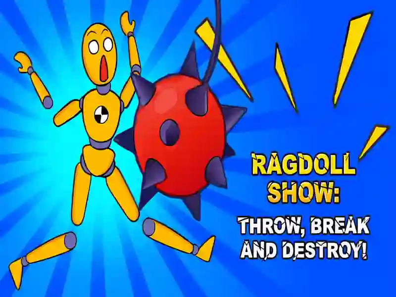 Gioco Ragdoll Show: lancia, rompi e distruggi! in linea