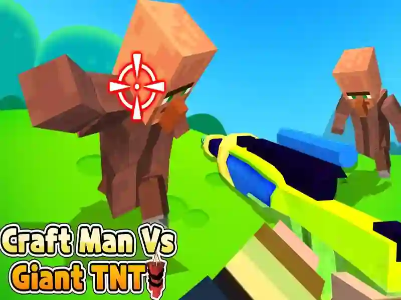 Gioco Craft Man vs Giant TNT in linea