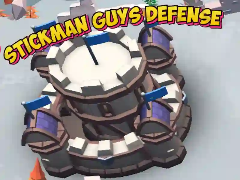 Gioco Stickman Guys Defense in linea