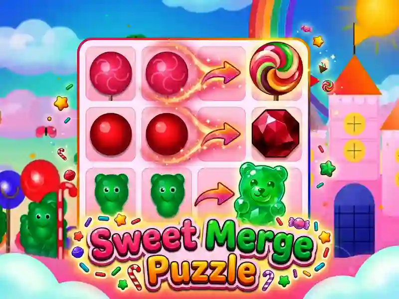 Gioco Sweet Merge Puzzle in linea