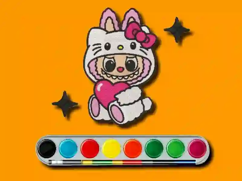 Gioco LaBubu Coloring Adventure in linea
