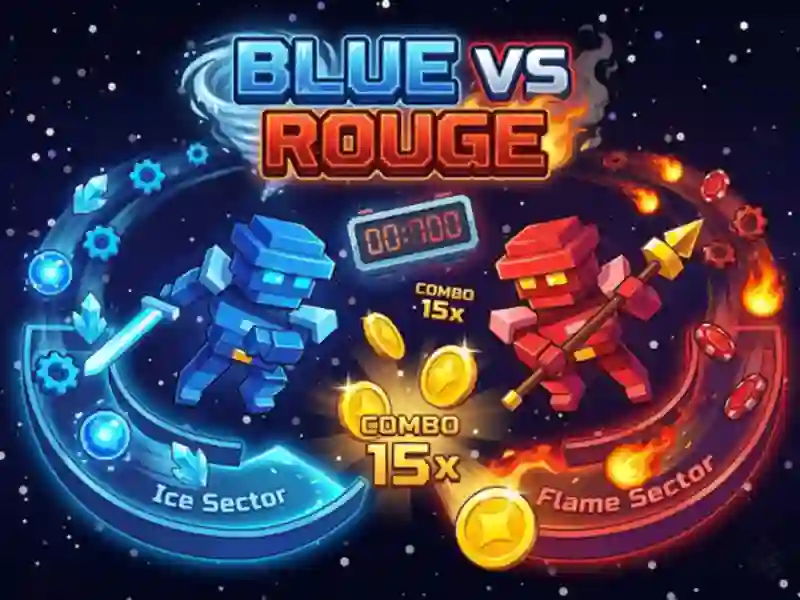 Gioco Blue VS Rouge in linea