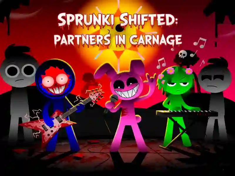 Gioco Sprunki spostato: partner in Carnage in linea