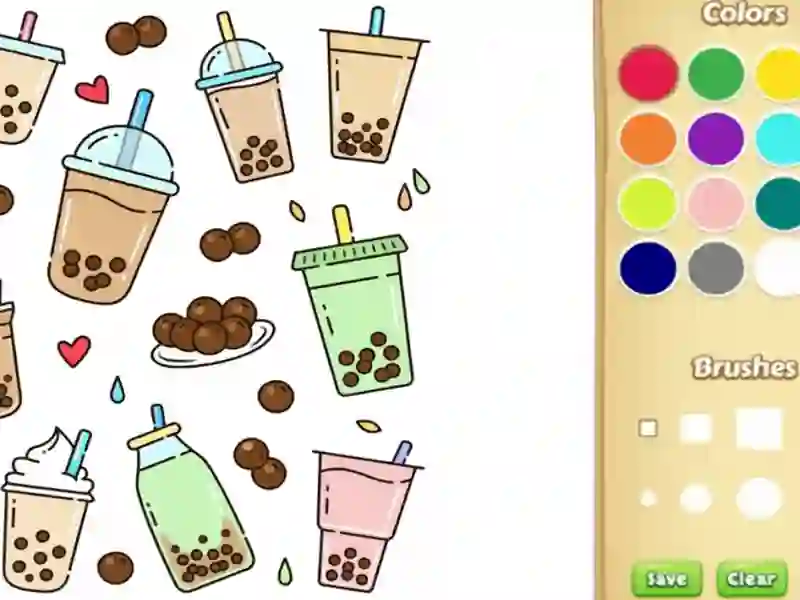 Gioco Libro da colorare di Boba per bambini in linea