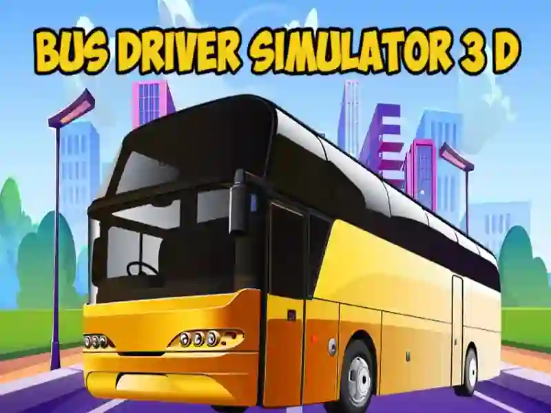 Gioco Simulatore del conducente del bus 3d in linea