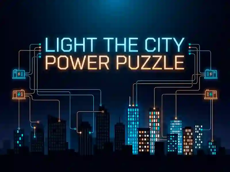 Gioco Light the City Power Puzzle in linea