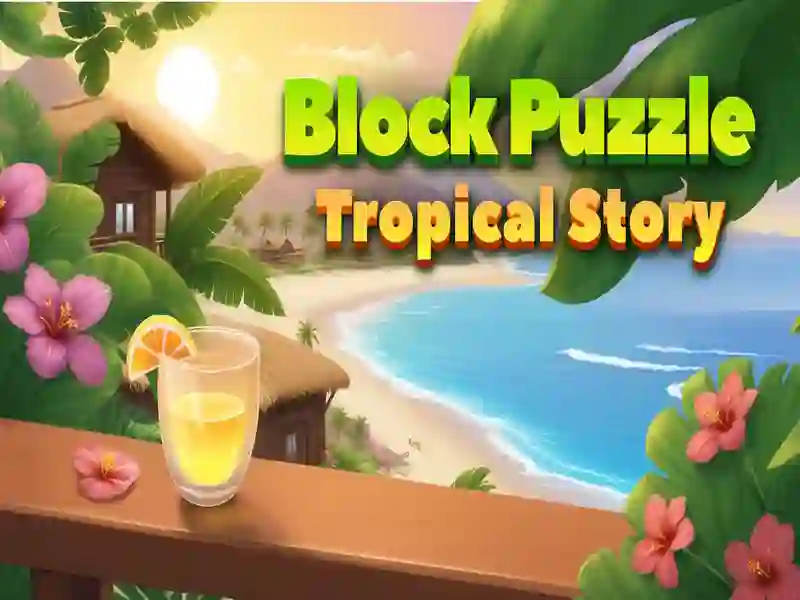 Gioco Block puzzle Tropical Story in linea