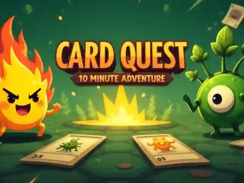 Gioco Card Quest: Avventura di 10 minuti in linea