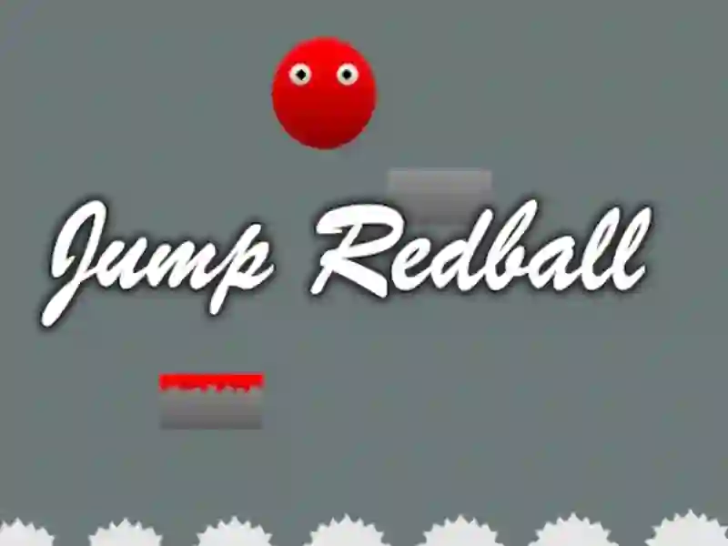 Gioco Salta palla rossa in linea