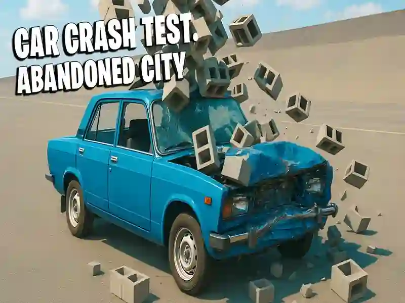 Gioco Car Crash Test Città abbandonata in linea