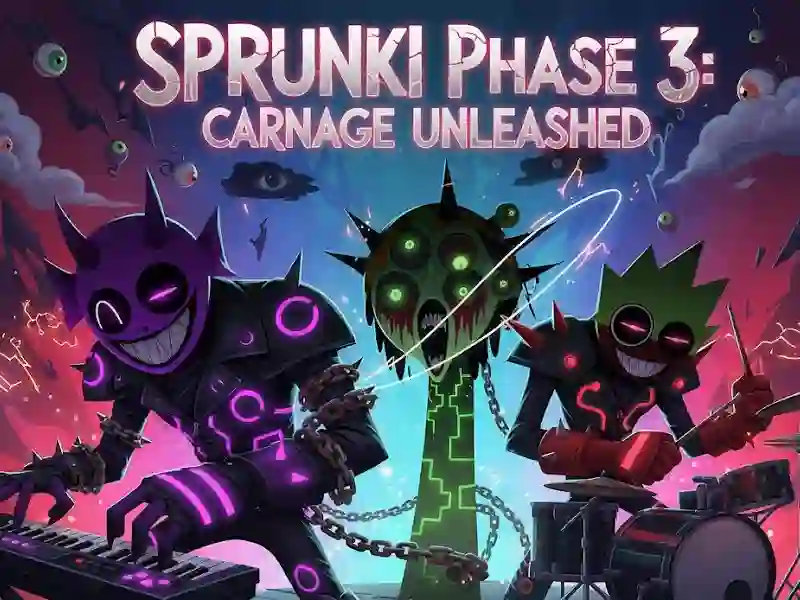 Gioco Sprunki Fase 3: La carneficina continua in linea