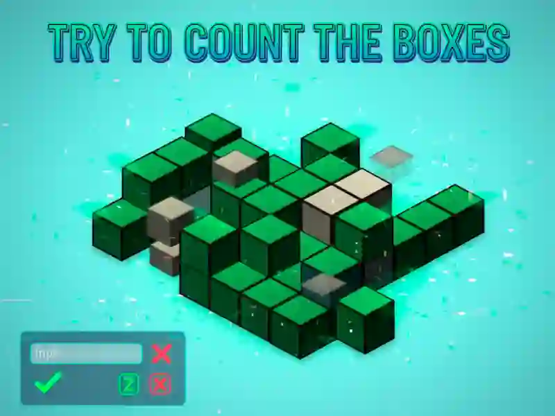 Gioco Prova a contare le scatole in linea