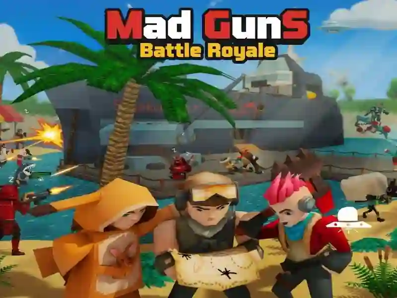 Gioco Battaglia reale di Mad GunS in linea