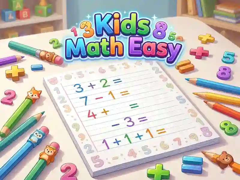 Gioco Kids Math Easy in linea