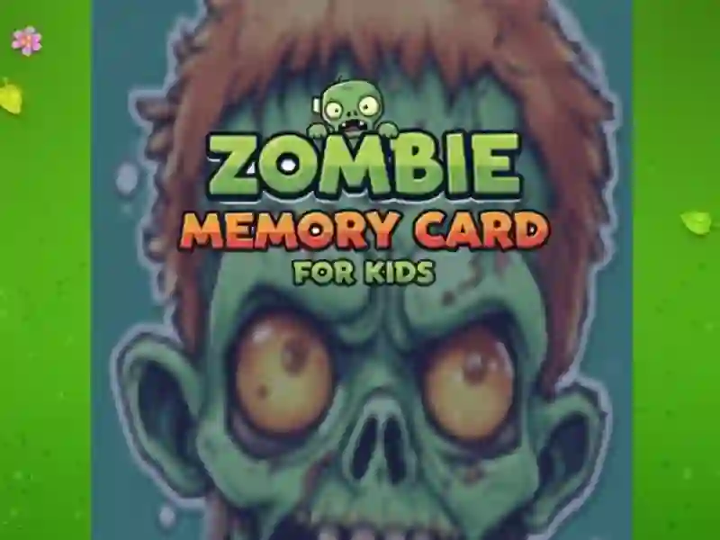 Gioco Scheda di memoria zombie per bambini in linea