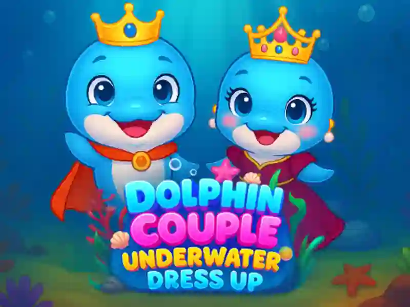 Gioco Coppia di delfini sott'acqua vestiti in linea Gioco Coppia di delfini sott'acqua vestiti in linea