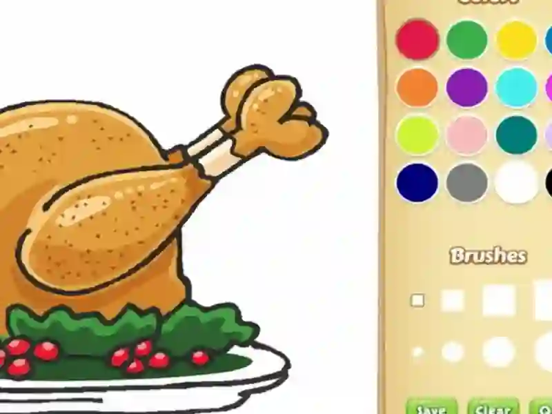 Gioco Libro del colorante alimentare per bambini in linea