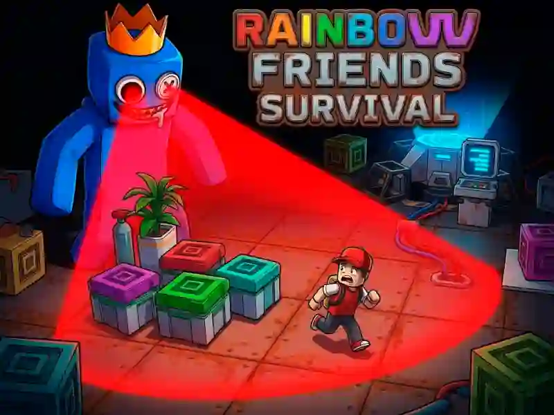 Gioco Rainbow Friends Survival in linea