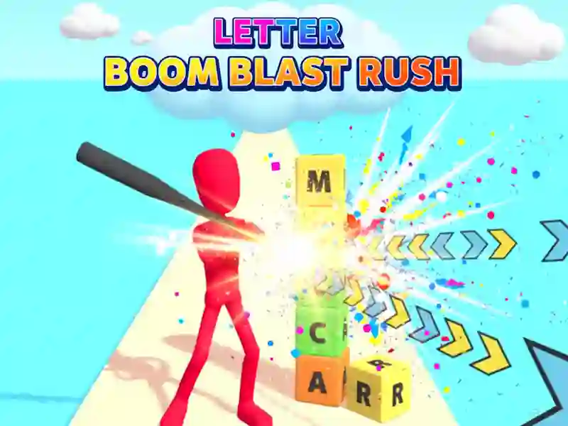 Gioco Lettera Boom Blast Rush in linea