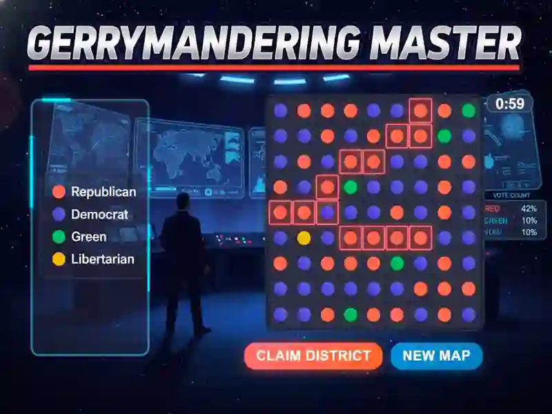 Gioco Maestro della Gerrymandering in linea