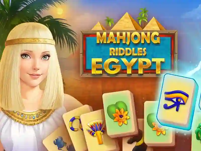 Gioco Mahjong Riddles: Egitto in linea
