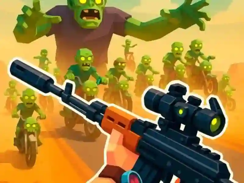Gioco Zombie Road: tiratore con distruzione in linea