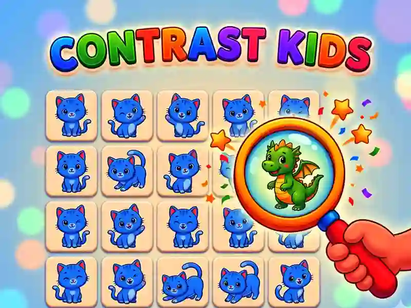 Gioco Contrast Kids in linea