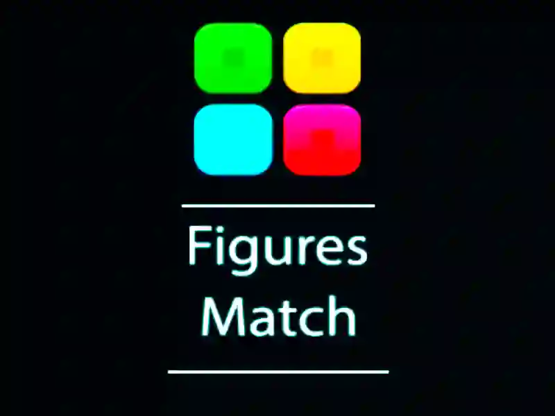 Gioco Le figure corrispondono in linea