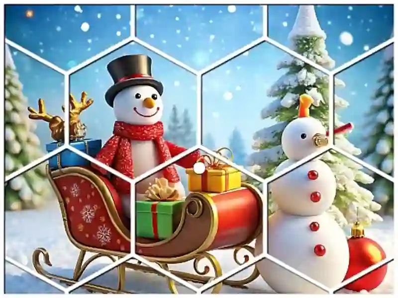 Gioco Puzzle esadecimale di Natale in linea
