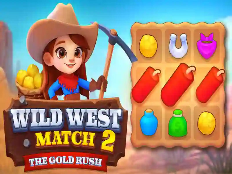 Gioco Wild West Match 2: The Gold Rush in linea