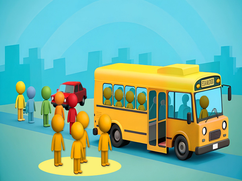 Gioco Stazione di autobus pazzi in linea