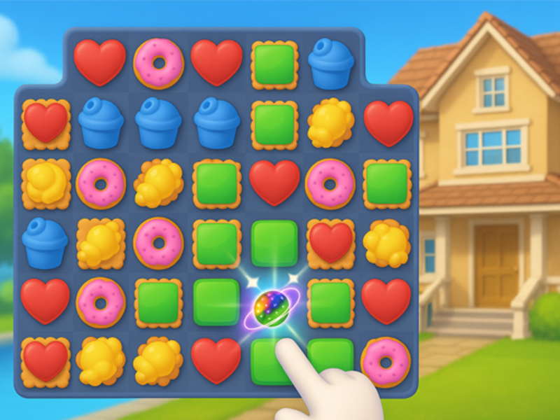 Gioco Home Design Match 3 in linea
