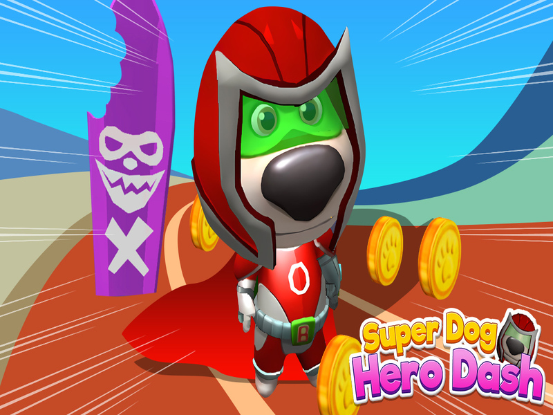 Gioco Super Dog Hero Dash in linea