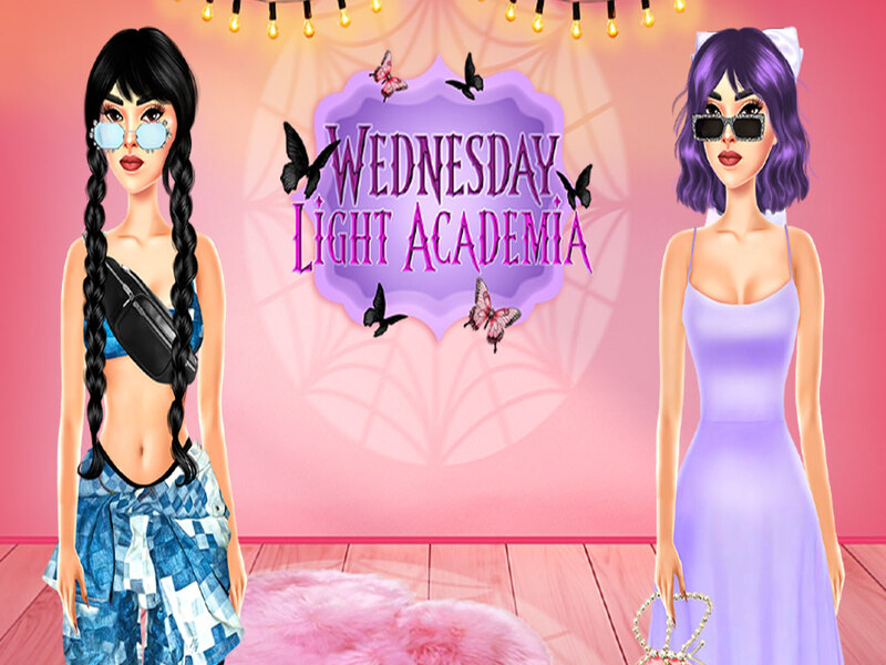 Gioco Mercoledì Light Academia in linea