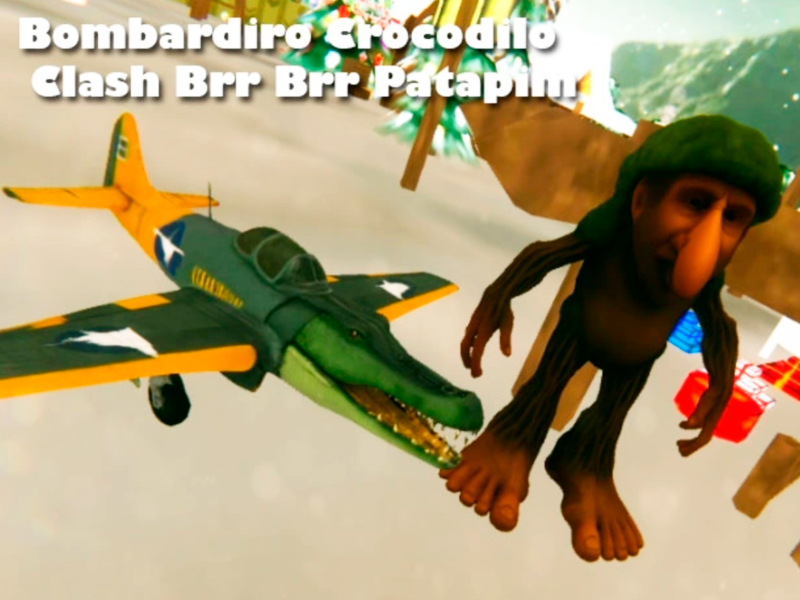 Gioco Bombardiro Crocodilo Clash Brr Brr Patapim in linea