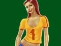 Gioco Ragazza di Calcio in linea